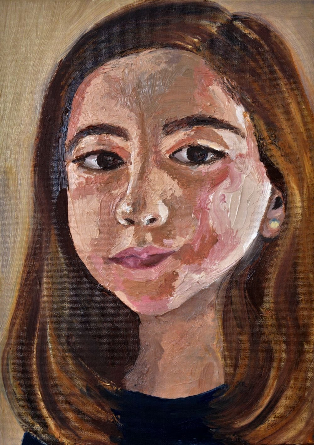 Madalena, 2026, oil painting, 35×25 cm